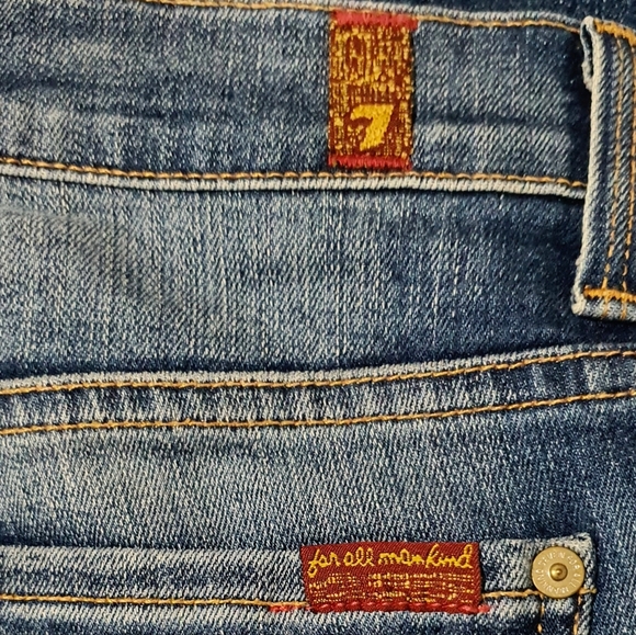 🆕 7 for all Mankind Skinny Stet Jeans. Like New! - Picture 11 of 16